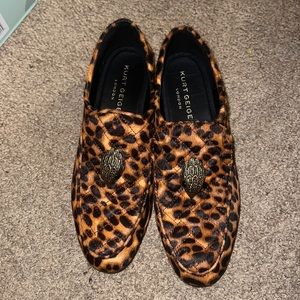 Leopard Kurt Geiger Flats